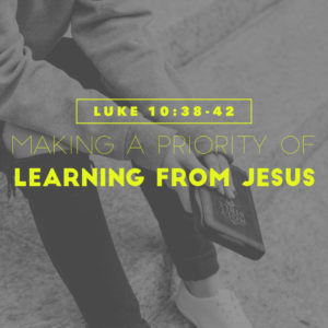 Prioritise Time With Jesus | Luke 10:38-42 – Grace Church Gisborne