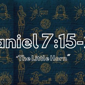 Daniel 7:15 – 28 “The Little Horn”