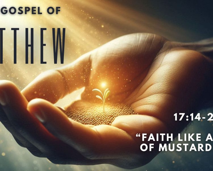 Matthew 17:14-21 “Faith Like A Grain of Mustard Seed”