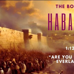 Habakkuk 1:12-17 “Are You Not From Everlasting?”
